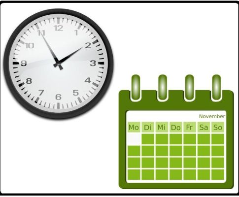 time and date